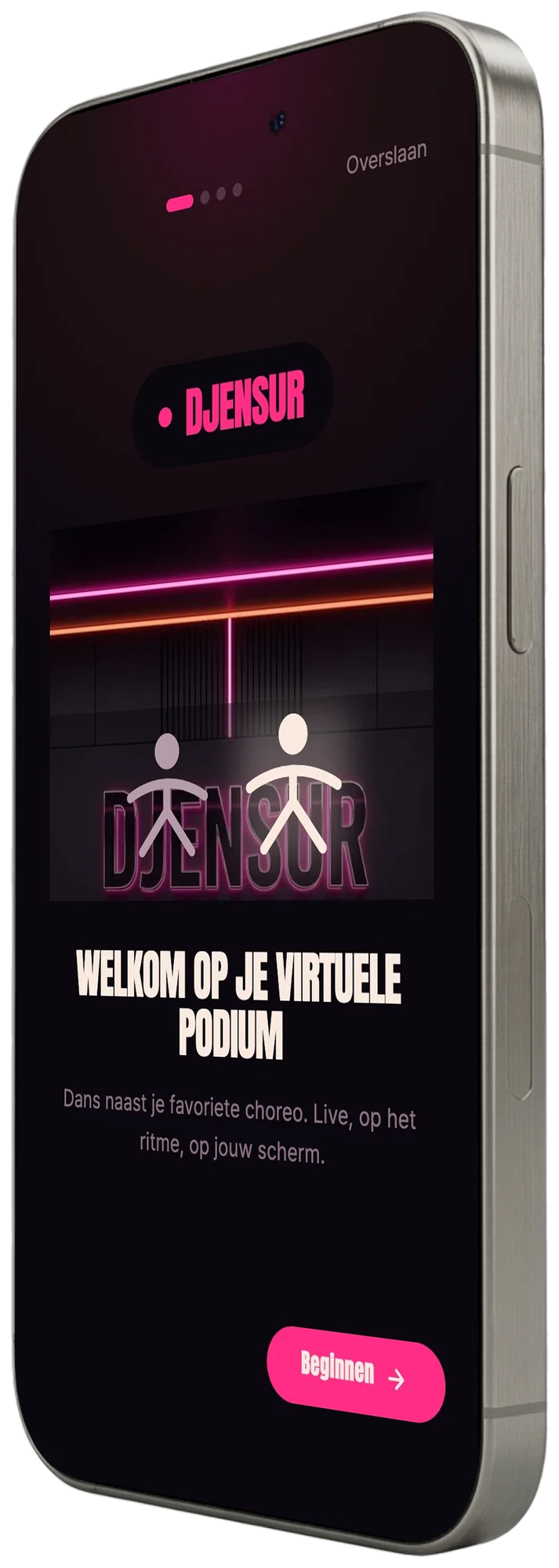 Welkom op je virtuele podium