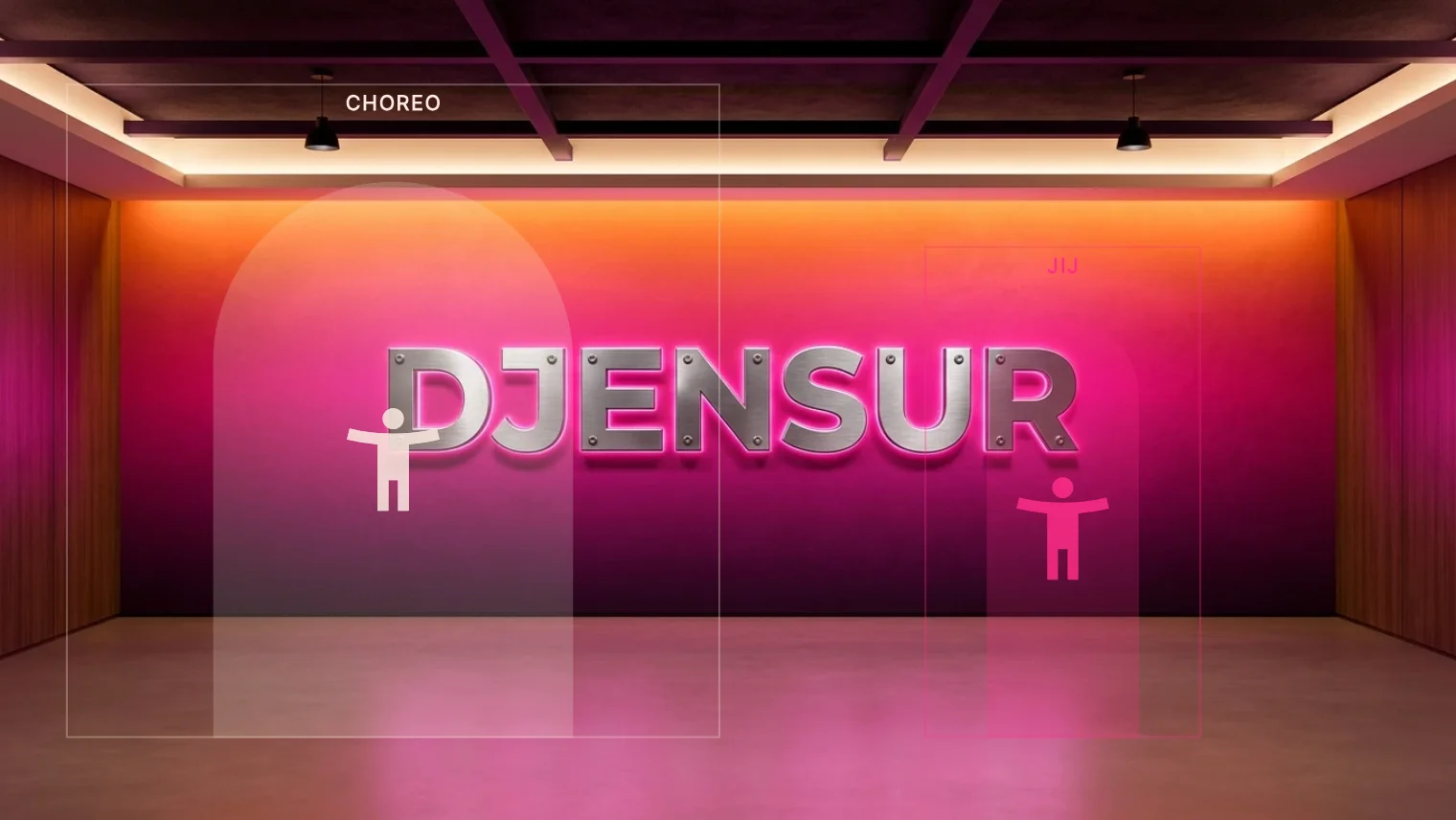 Djensur in TV mode: the stage on the big screen